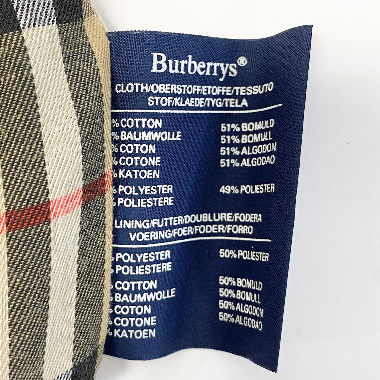 65e7 Burberrys バーバリー 英国製 ステンカラーコート ロングコート ノバチェック サイズ48 ライトベージュ メンズ 紳士服u02t