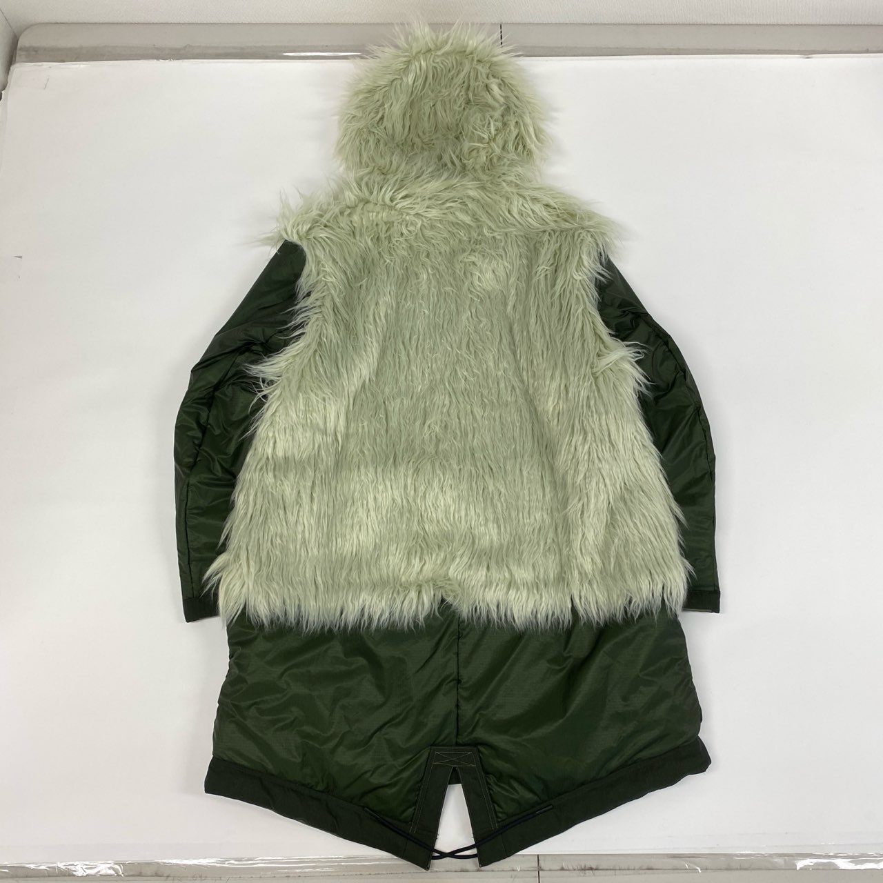 20f19 NIKE TF WHITE SPACE PARKA ホワイトスペースパーカ リバーシブル N-3B モッズコート ミリタリージャケット 大きいサイズ DD6776-355 2XLサイズ カーキ