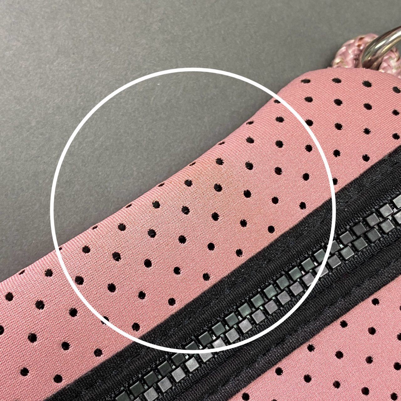 Fc6 《美品》 STATE OF ESDAPE ステイトオブエスケープ ポーチ付き トートバッグ ピンクミスト CARRYALL キャリーオール カバン