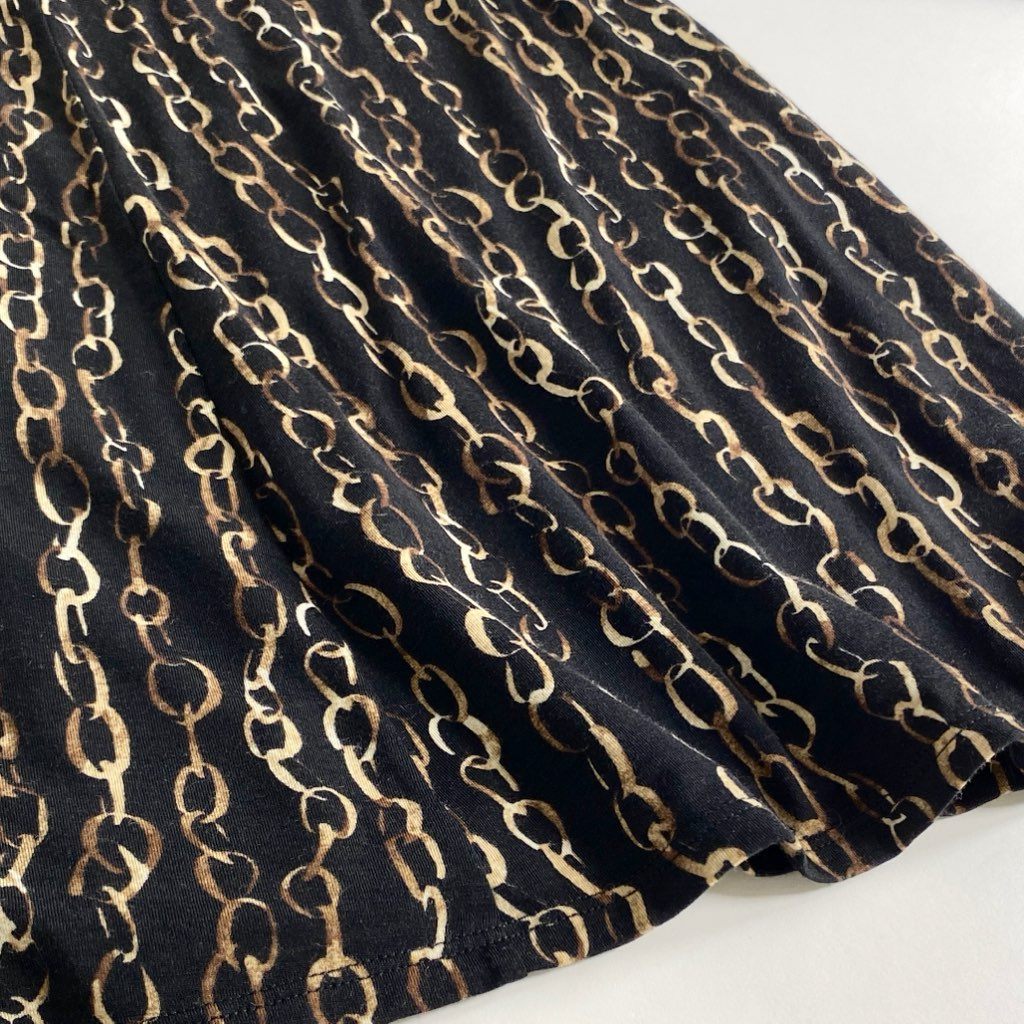 53h21 《未使用保管品》 定価¥74,550 タグ付き MaxMara マックスマーラ イタリア製 カシュクール 長袖ワンピース ドレス ロングスリーブ 38 ブラック
