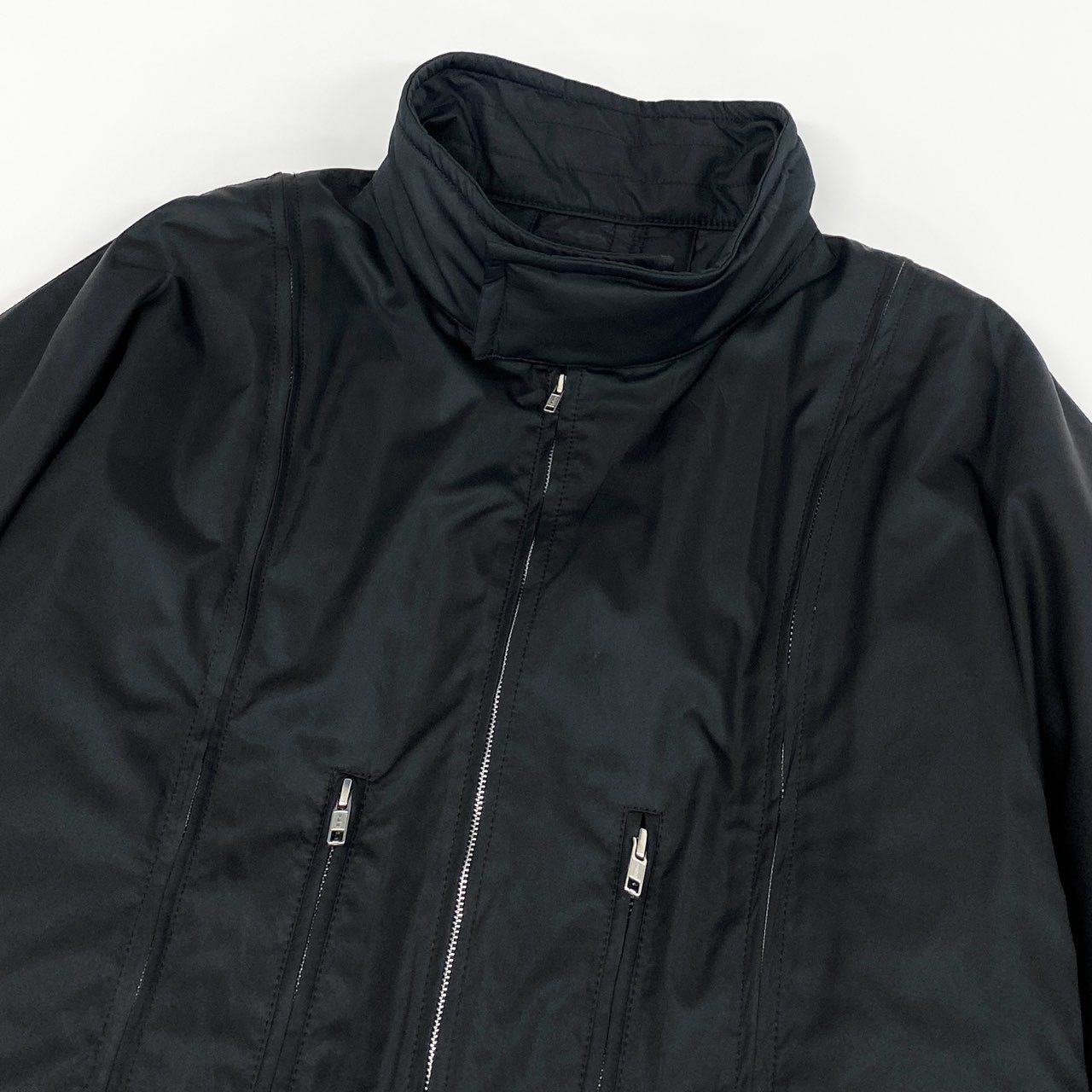 82f24 NEIGHBORHOOD NH x PHINGERIN ネイバーフッド フィンガリン NOREN JACKET ノレンジャケット ブルゾン アウター 242UTPGN-JKM01 Lサイズ ブラック メンズ