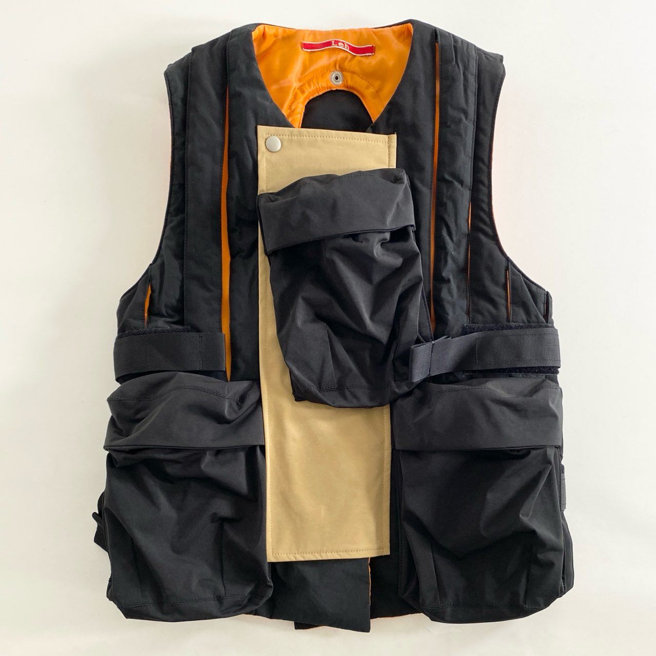 86h29 Leh レー Quilting Rescue Vest レスキューベスト マルチポケット LEH-774 M(FREE) ブラック