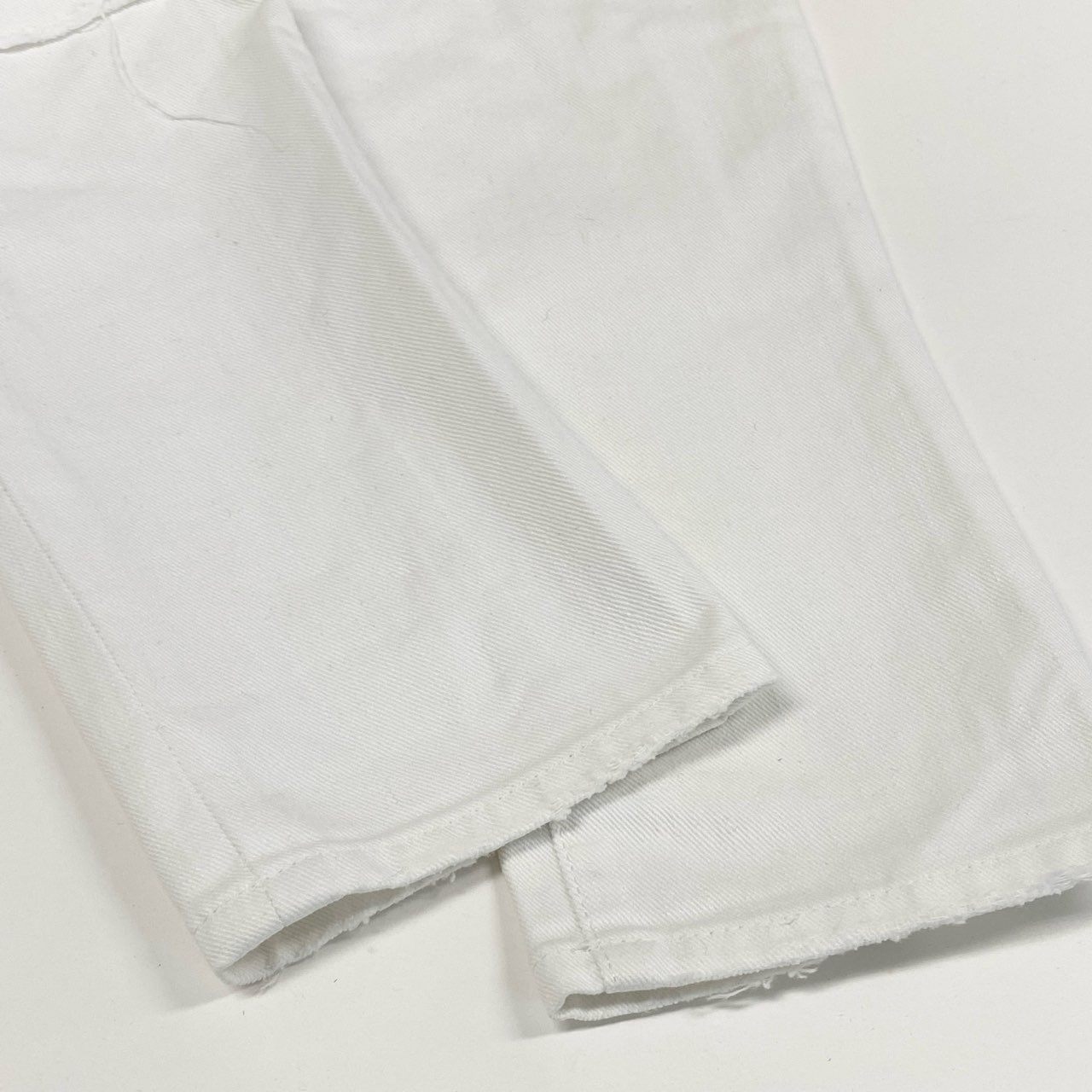 76g2 DSQUARED2 ディースクエアード SKATER JEAN ダメージ加工 ホワイトデニム ジーパン ボタンフライ S74LB0217 サイズ44 ホワイト コットン メンズ