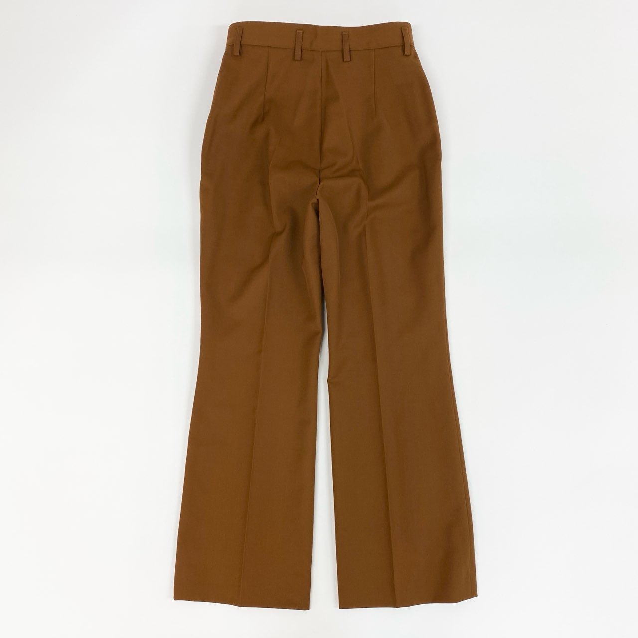 11f12 Acne Studios アクネストゥディオズ センタープレス スラックスパンツ ボトムス FN-WN-TROU000276 サイズ34 ブラウン レディース