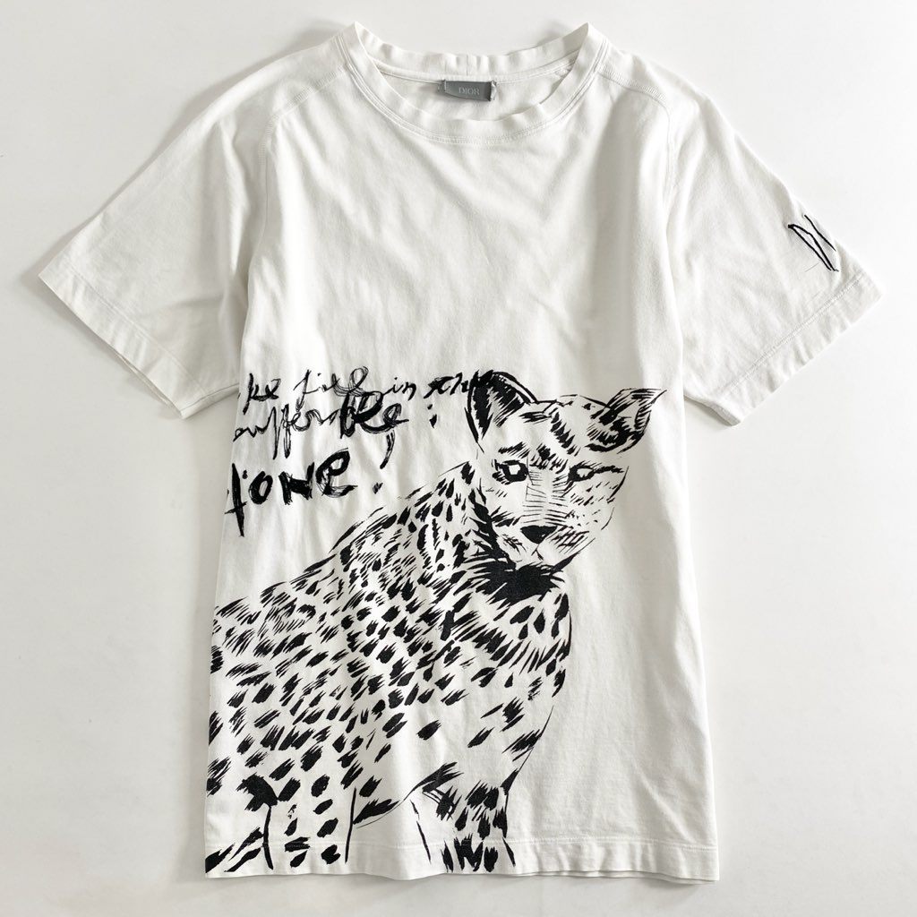 47f19 Dior HOMME ディオールオム RAYMOND PETTIBON レイモンドペティボン プリント 刺繍 半袖 Tシャツ カ –  VALUE STOCK MALL