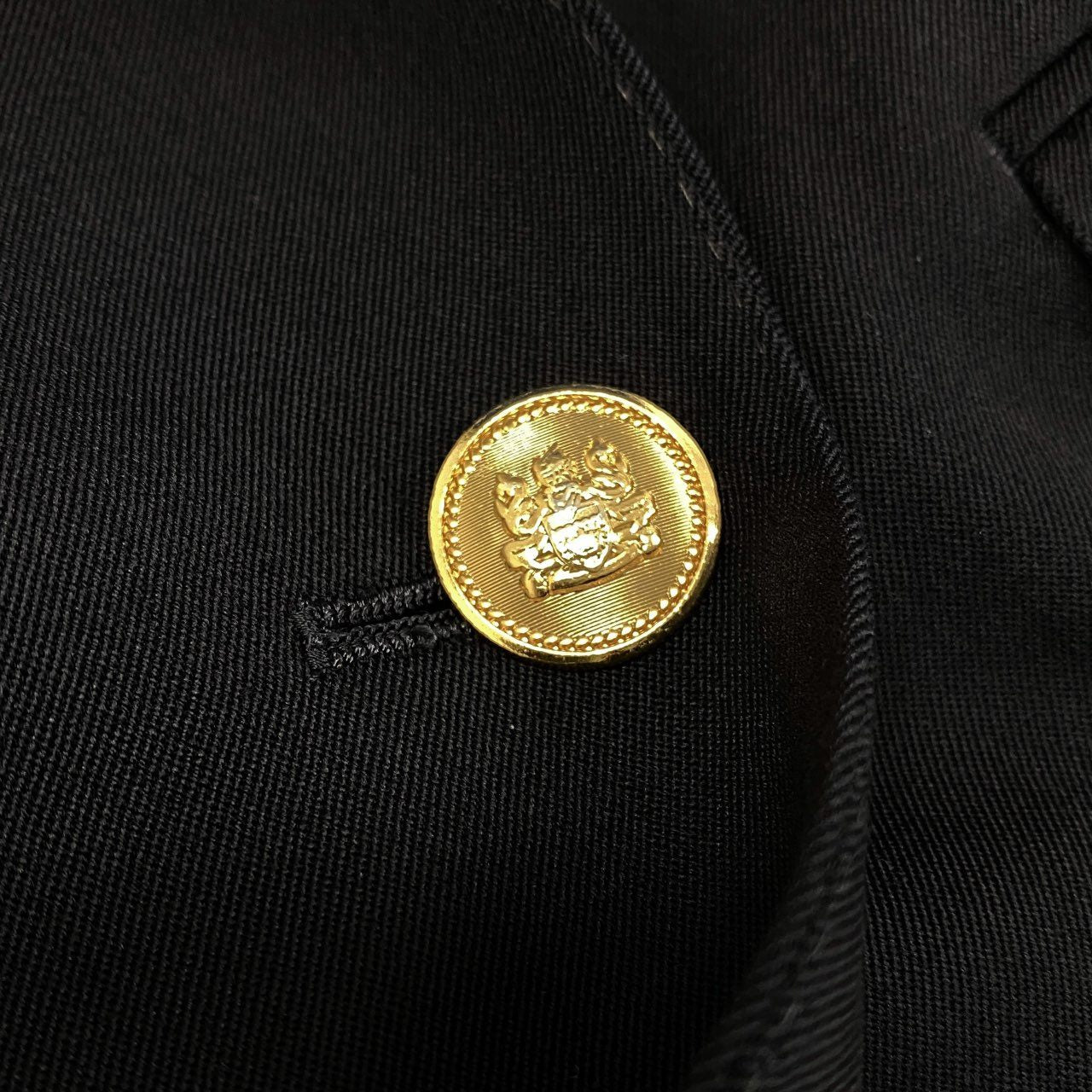37f24 Aquascutum アクアスキュータム テーラードジャケット ブレザー 紺ブレ ダブルジャケット レディース 女性用 6120300 9 ネイビー