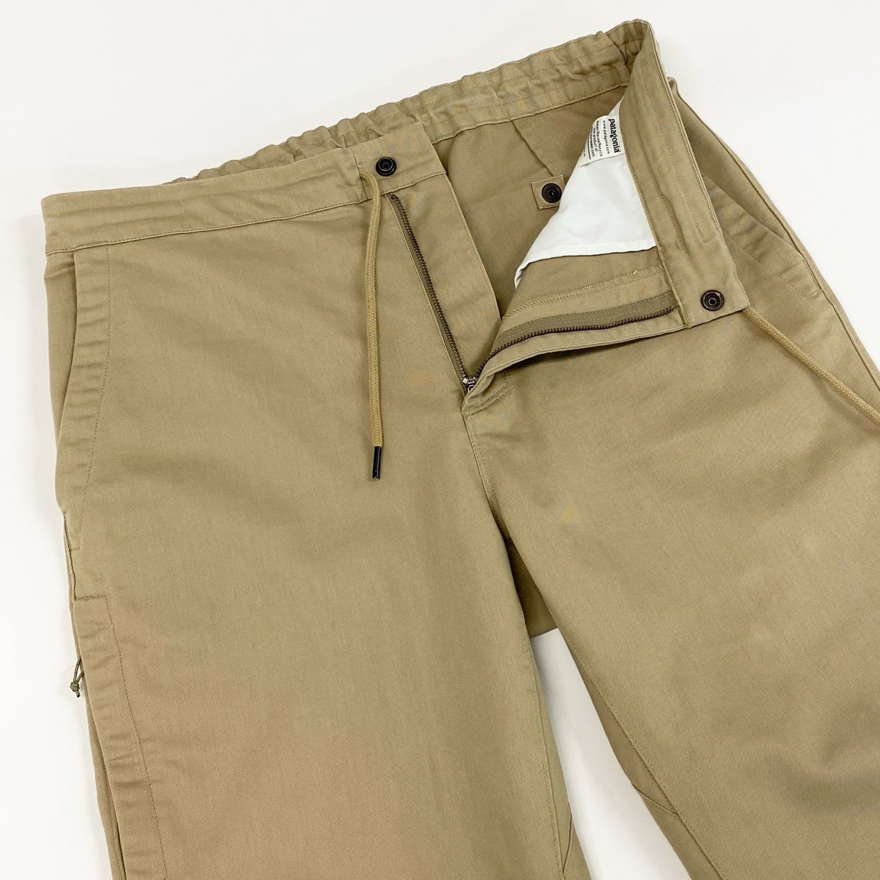 80d4 patagonia パタゴニア ツイルトラベラーパンツ STY56775SP20 L ベージュ イージーパンツ アウトドア オーガニックコットン