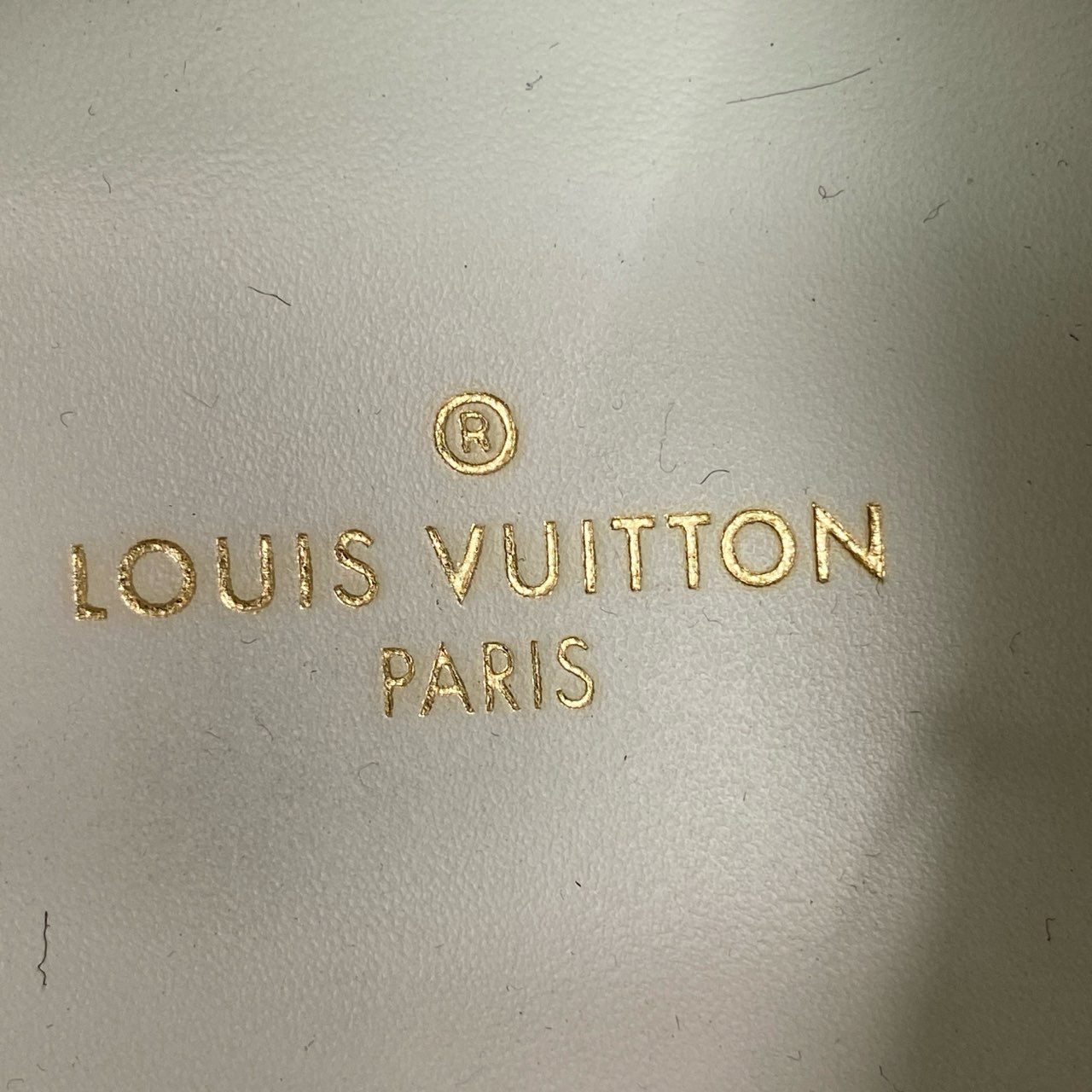 1d14 《美品》 LOUIS VUITTON ルイヴィトン リヴォリライン モノグラムデニム スニーカー 8 / 26.5cm ホワイト インディゴ レザー LV シューズ イタリア製
