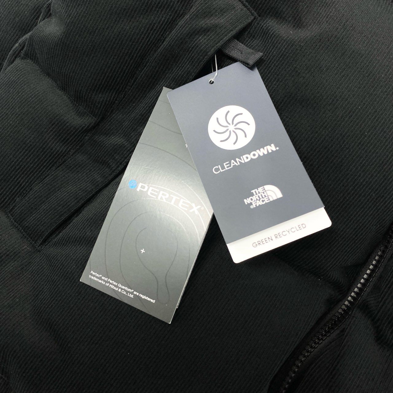 67j20 《未使用品》 THE NORTH FACE ノースフェイス Corduroy Nuptse Jacket コーデュロイ ヌプシ ダウンジャケット ND92231R XL ブラック タグ付き アウトドアt18r