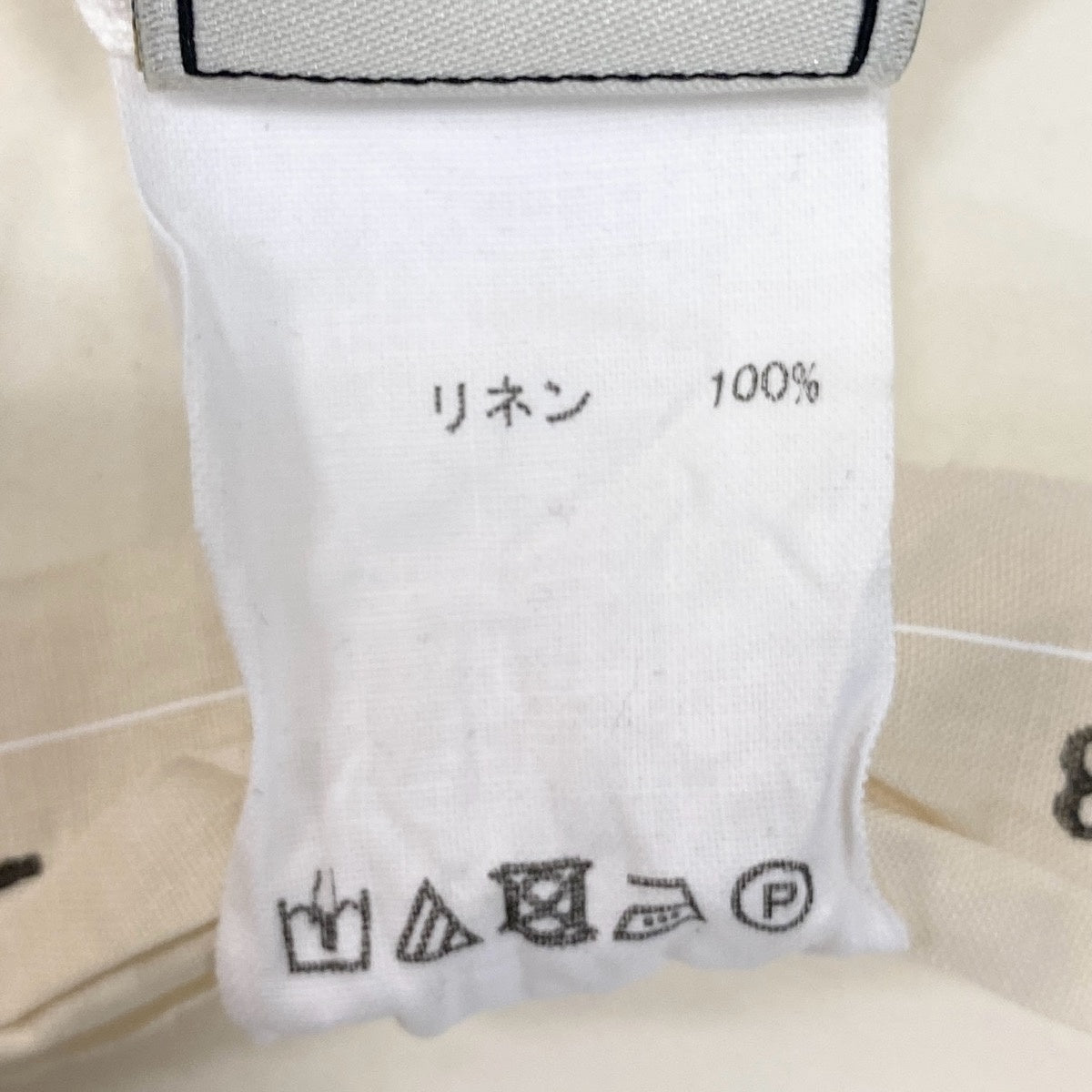 2g14 【美品】 JUN MKAMI ジュンミカミ アイリッシュリネン タックスリーブブラウス チュニックワンピース ホワイト 麻100% レディースu02t