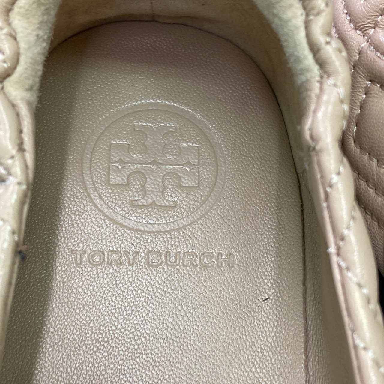 5c21 【 2足セット 】 TORY BURCH トリーバーチ シグネチャー フラットシューズ 6M ピンク ブルー レザー ゴールドプレート パイソン パンプス まとめ