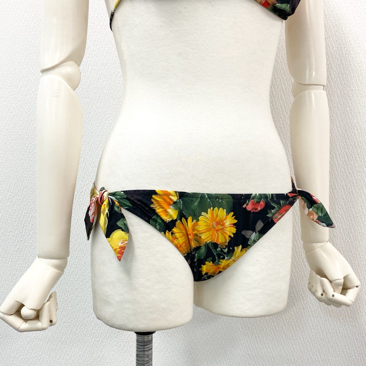 5d2 DOLCE&GABBANA ドルチェアンドガッバーナ BEACH WEAR スイムウェア ビーチウェア 水着 ボタニカル フラワー 花柄 EU:M マルチカラー レディース