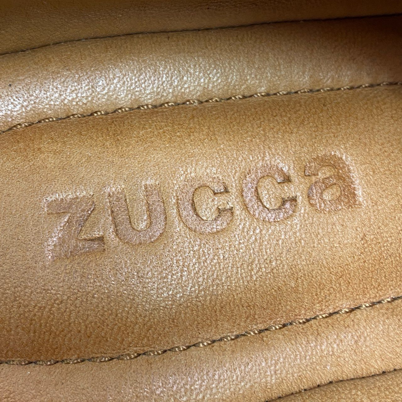 1e26 《極美品》 ZUCCa ズッカ ボリュームタッセル レザーサンダル M ブラウン Leather シューズ 夏
