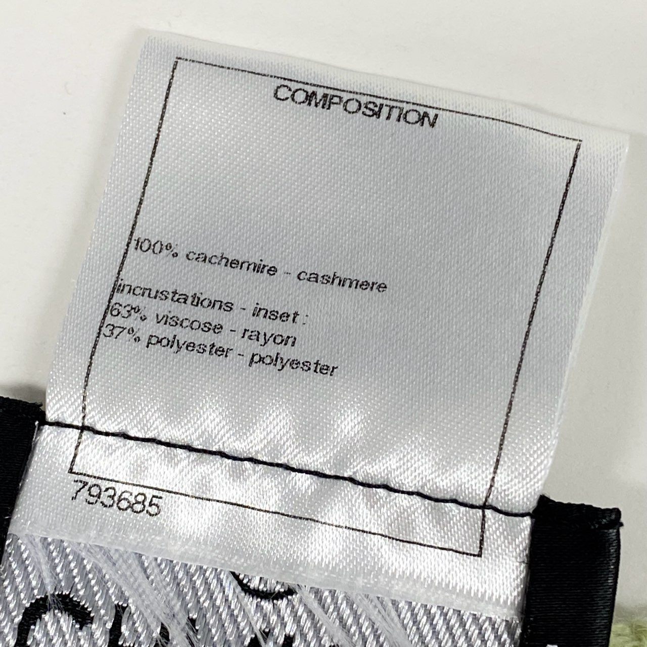 Cc2 CHANEL シャネル P39176 2010年 ココマーク ターンロック ニットカーディガン カシミヤニット サイズ38 グリーン系 レディース トップスk02i