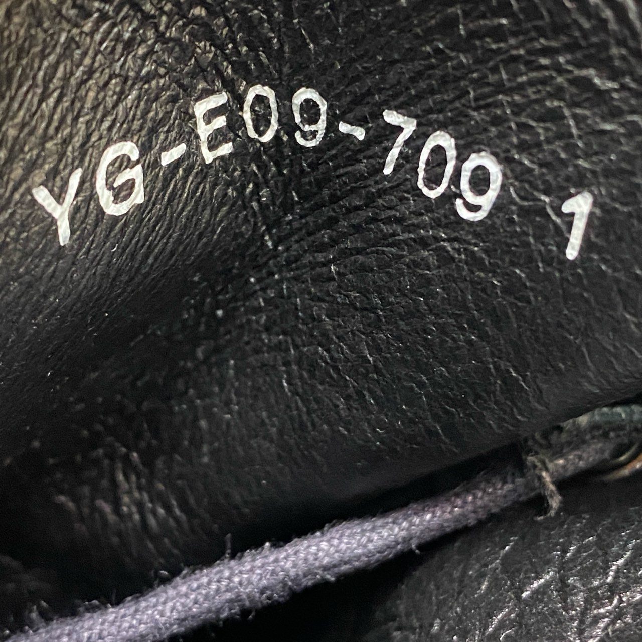 3f27 《美品》 Y's ワイズ レースアップブーツ 1 ブラック Yohji Yamamoto ヨウジヤマモト シューズ 厚底