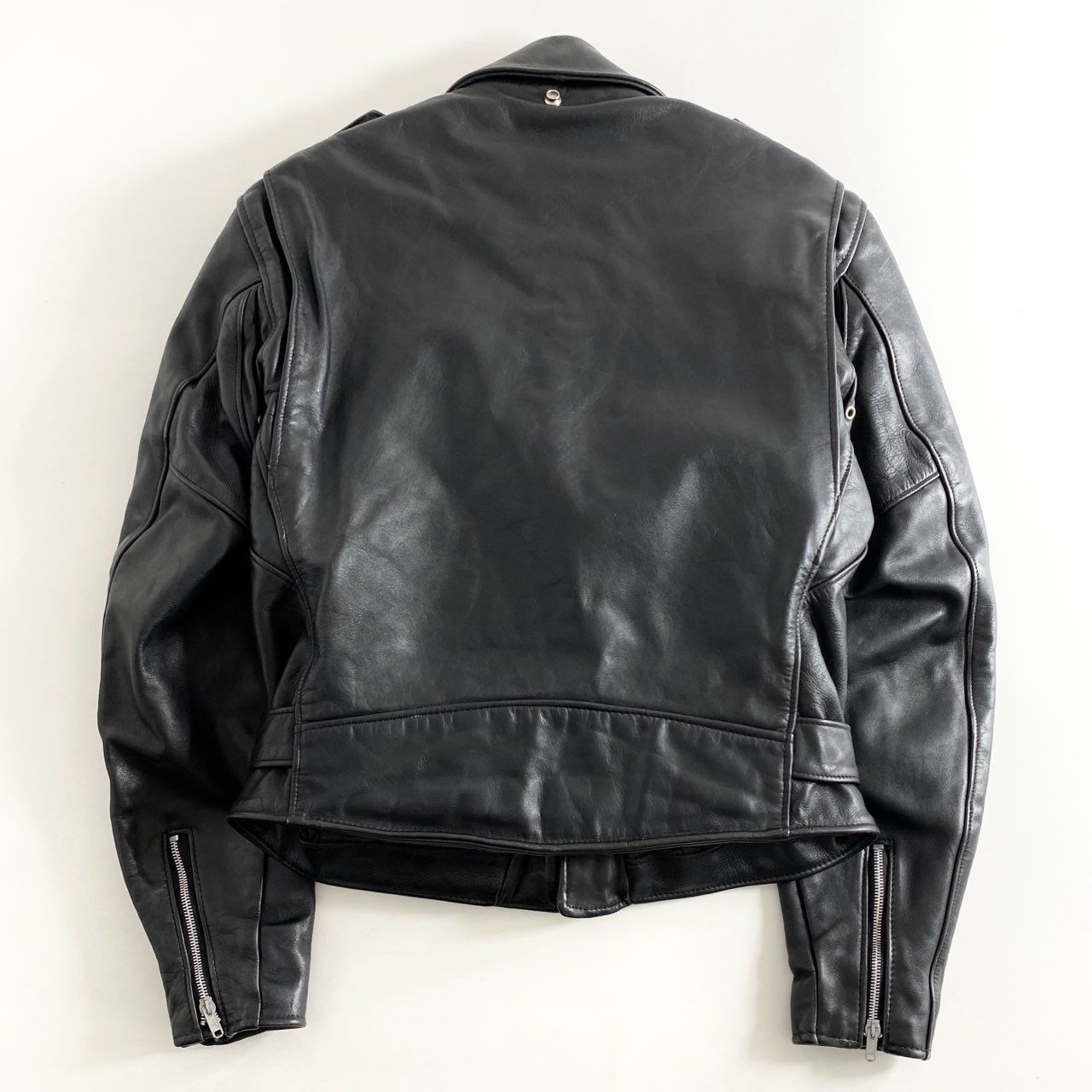 33h11 Schott ショット ダブルライダースジャケット レザージャケット サイズ40 ブラック カウレザー メンズ 男性用 アウター