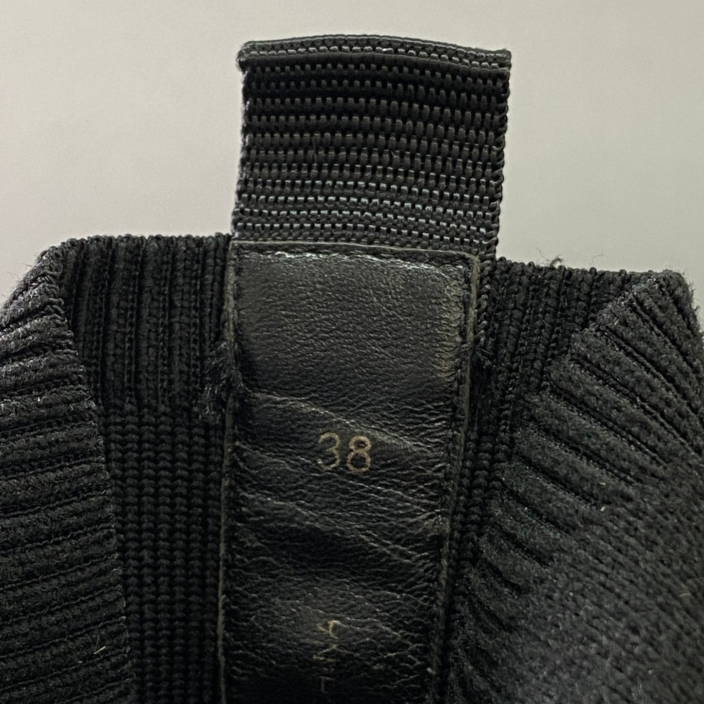 3l25 ISSEY MIYAKE イッセイミヤケ × UNITED NUDE ユナイテッドヌード BOUNCE FIT ソックススニーカー ブーツ 38 24~25cm ブラック シューズ