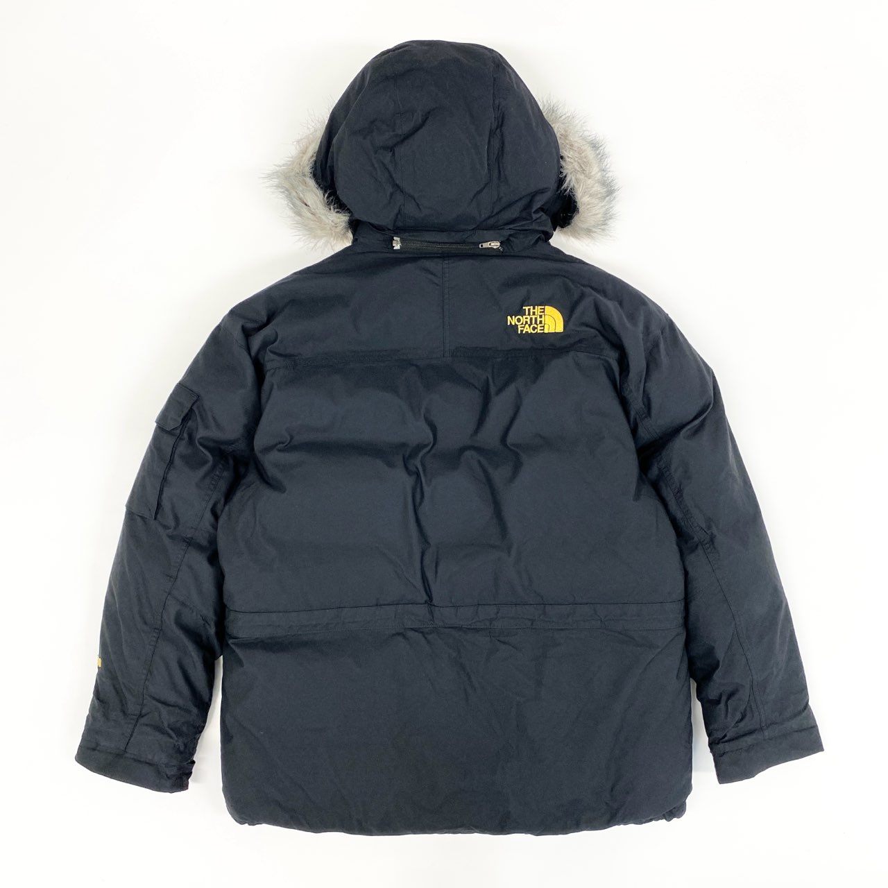 33G23 SWAGGER x THE NORTH FACE スワッガー ノースフェイス マクマードパーカー ダウンジャケット ND1450N Lサイズ ブラック ナイロン メンズ