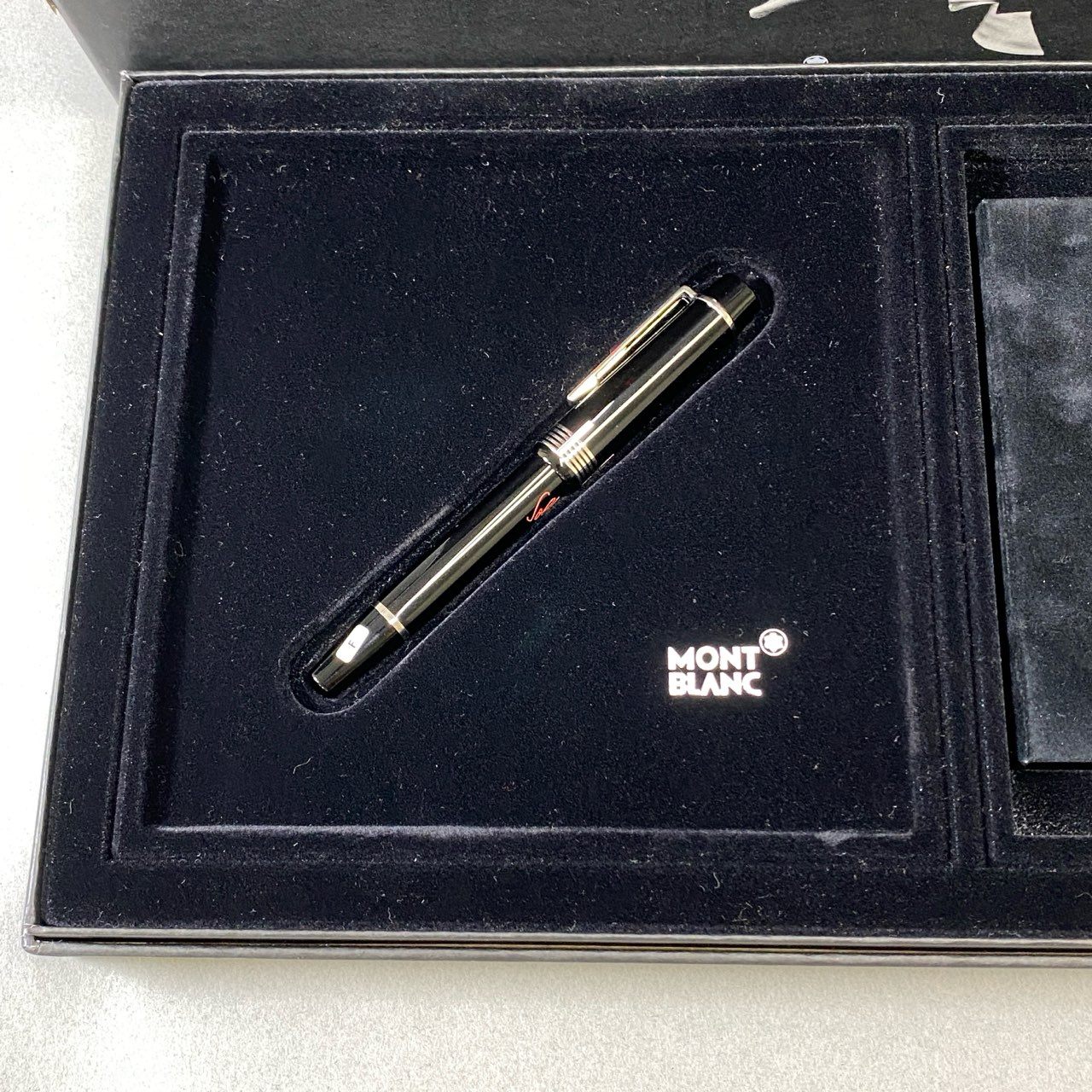 j16《未使用》 MONTBLANC モンブラン SIR GEORG SOLTI ペン先18K 750 万年筆 4810 ゲオルグショルティ 750 Donation Pen トランプセット 箱付t18r