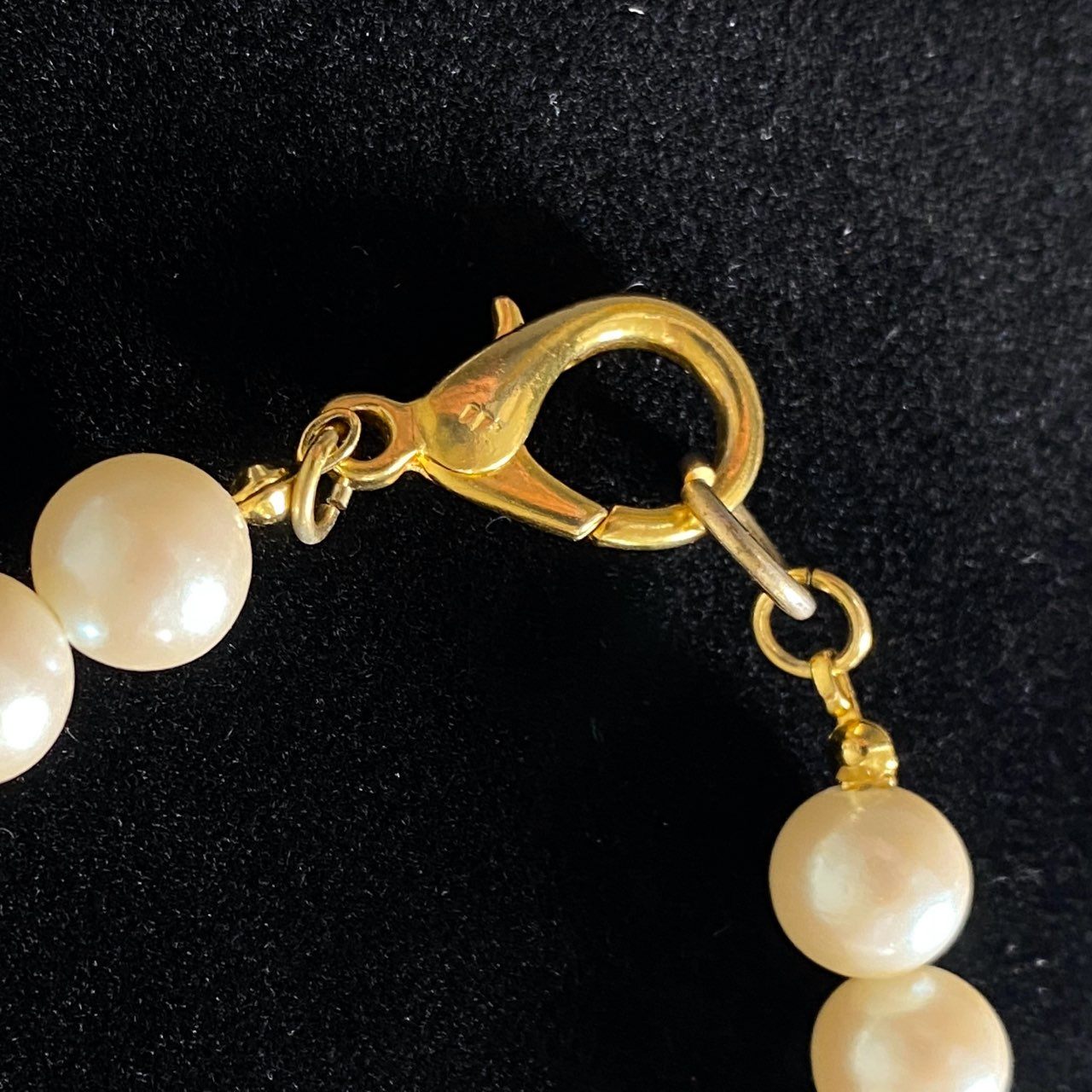 g19-2 KENZO ケンゾー ヴィンテージ ネックレス ゴールド パールビーズ レトロ Vintage アクセサリー