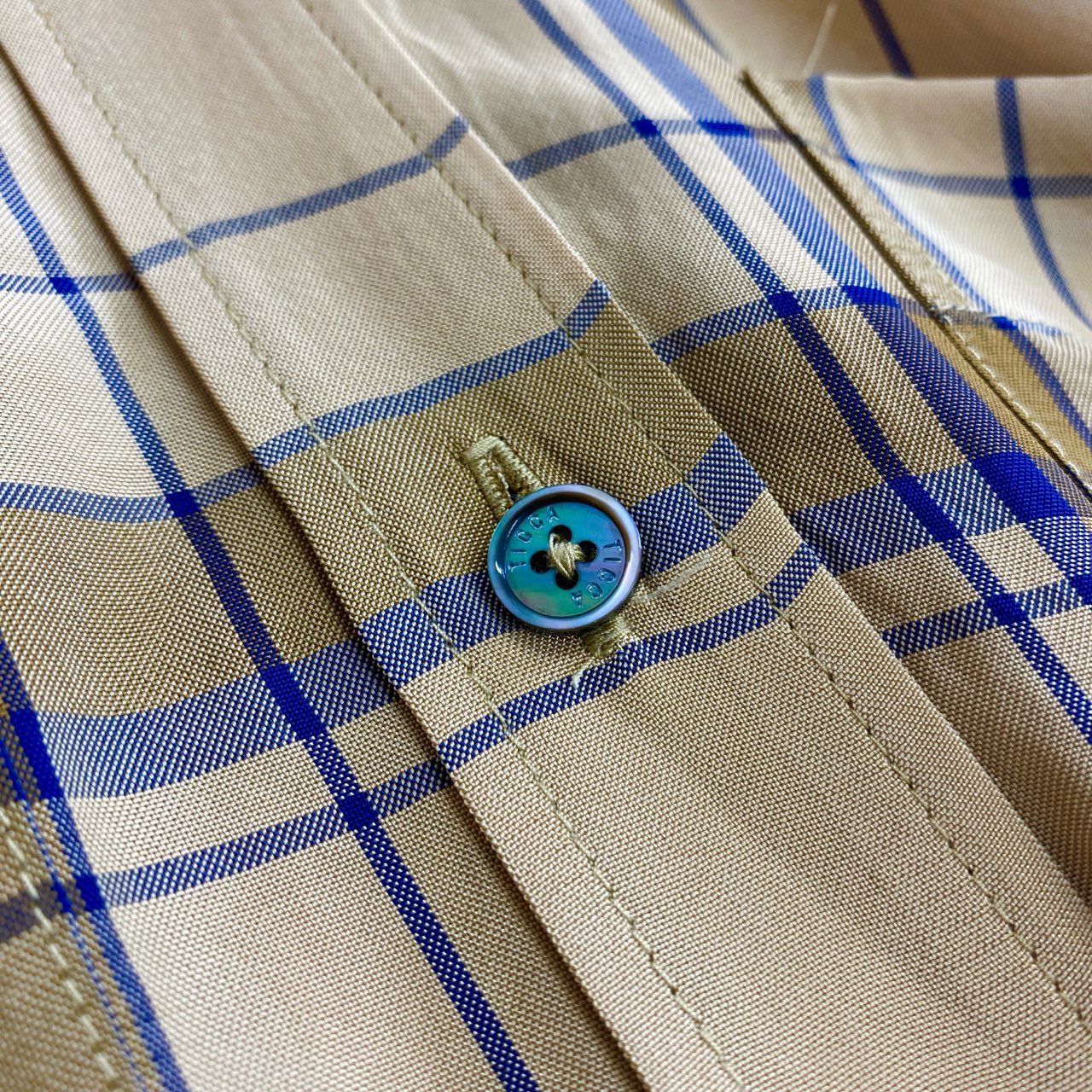 51f16 TICCA ティッカ ノーカラー レーヨンシャツワンピース ロングシャツ 落ち感トロみ素材 サイズF ベージュ系 レーヨン100% レディース