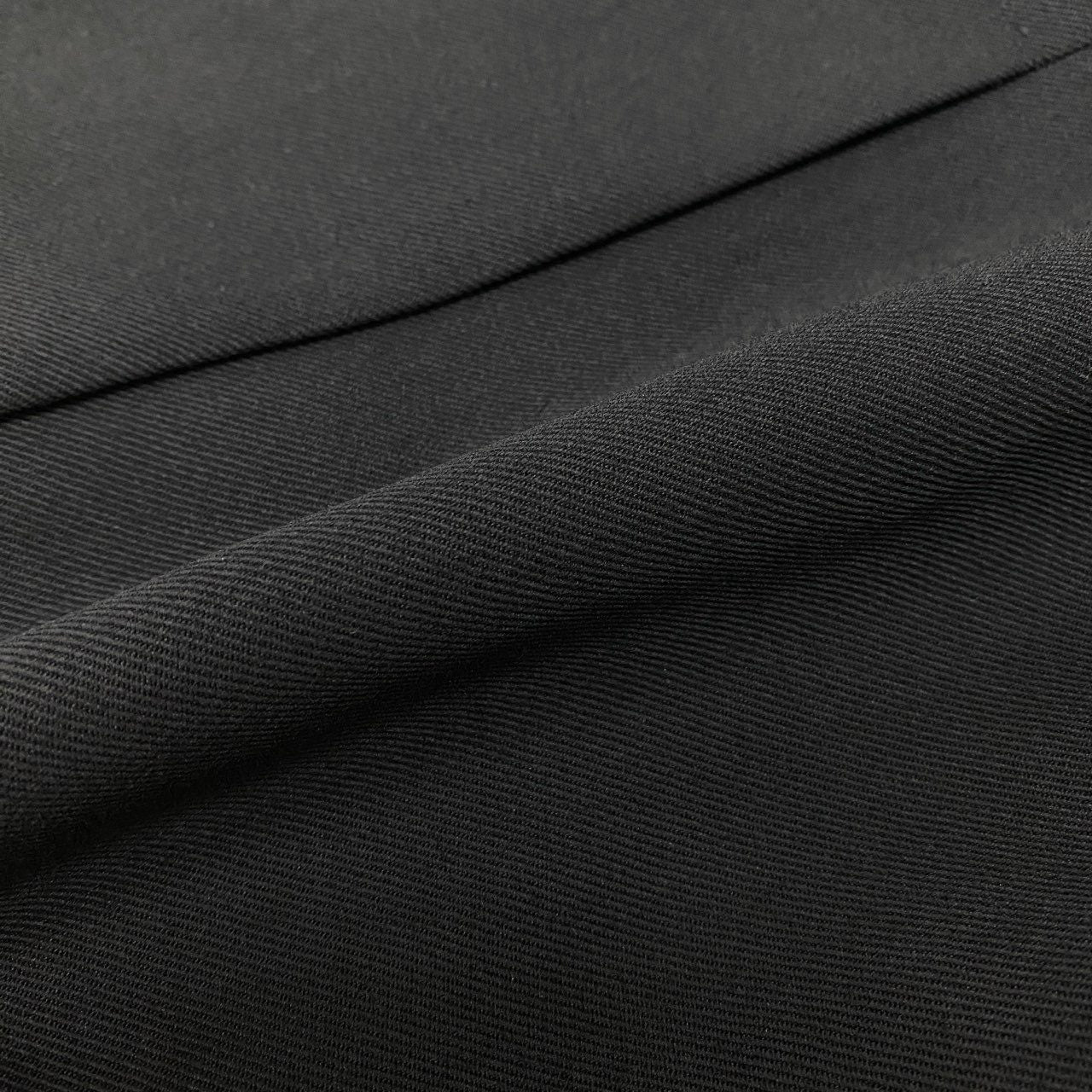 83c4 CELINE セリーヌ 2D SHORT JACKET IN DIAGONAL WOOL ダブルテーラードジャケット 金ボタン 2V687092D 34サイズ ブラック ウール100% メンズ 男性用o07t