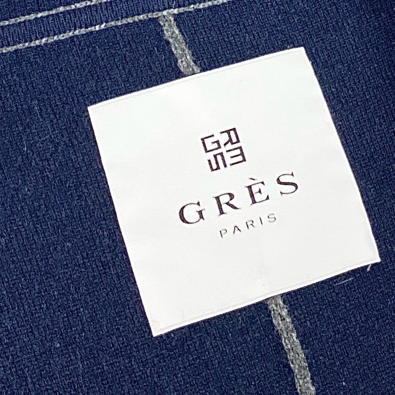 58f20 【新品】定価66万円 GRES PARIS グレ パリ ブルーアイリスミンク ダブルフェイス カシミヤ100% ニットベストコート カシミヤコート サイズL レディース 婦人服 ニットベスト アウター