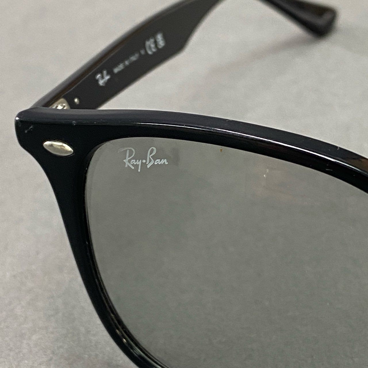 c21 Ray-Ban レイバン ウェリントン サングラス RB4258 クリアブラック アイウェア メガネ 眼鏡