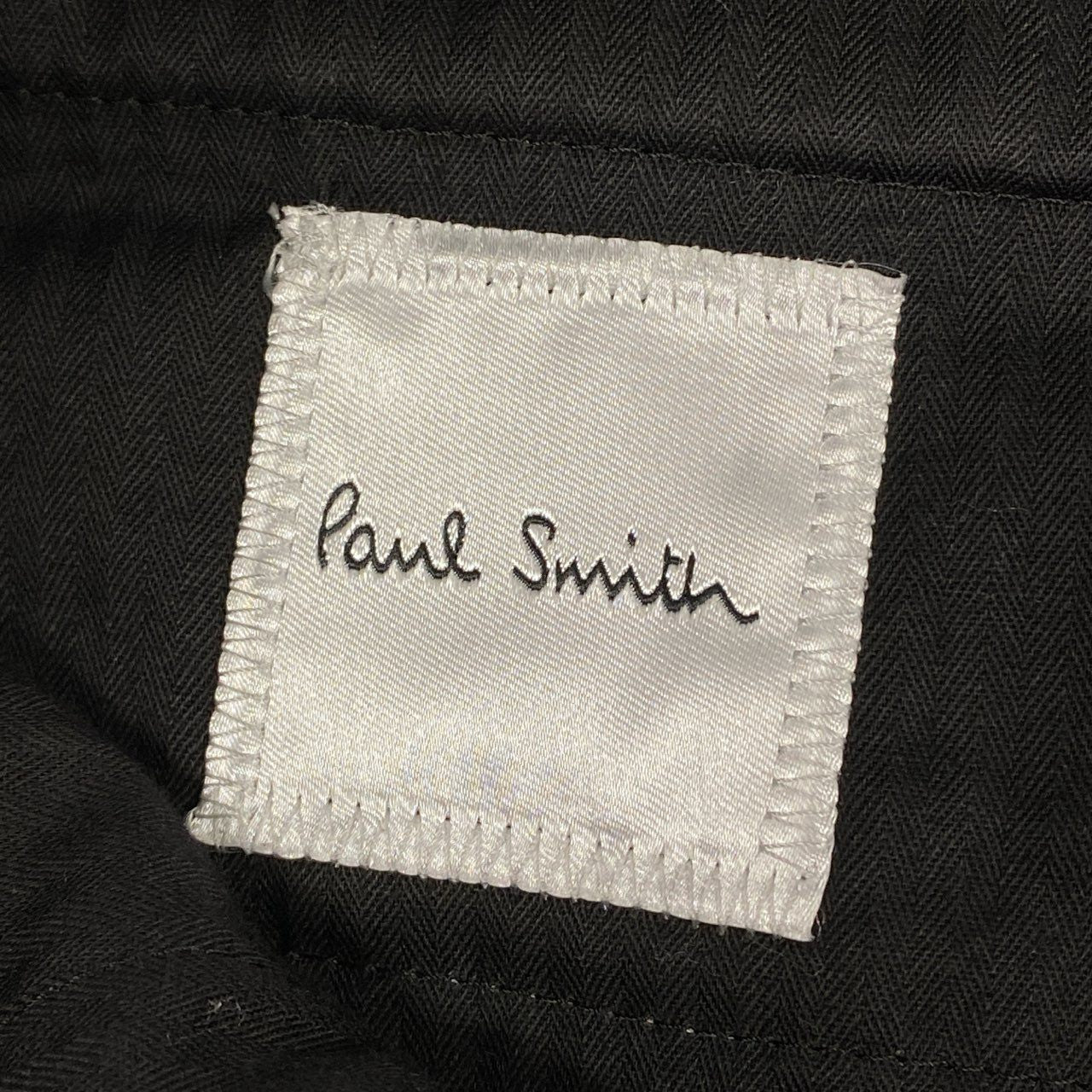3a28 《美品》 Paul Smith ポールスミス ツータックスラックスパンツ ボトムス フォーマル◎ ビジネス◎ ダブル チェック柄 日本製 M グレー ウール