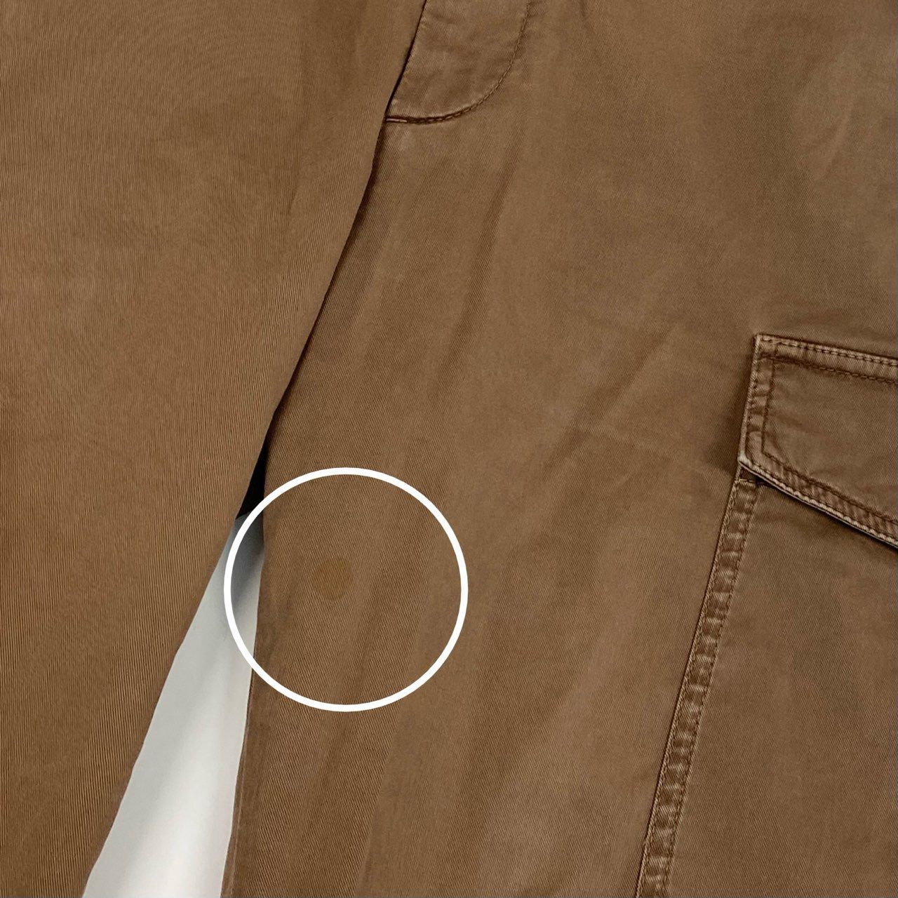 20a14 BRUNELLO CUCINELLI ブルネロクチネリ LEISURE FIT カーゴパンツ コットンパンツ ストレッチ〇 ボトムス メンズ 紳士服 46 ブラウン系o07t