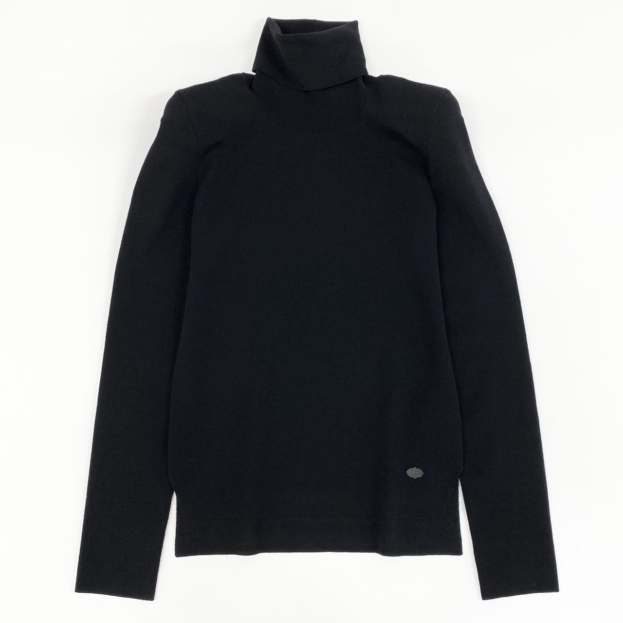 39f24② FOXEY フォクシー グレース タートルネックニット 長袖ニット セーター ウールニット レディース 女性用 肩パット付 30524 40 ブラック