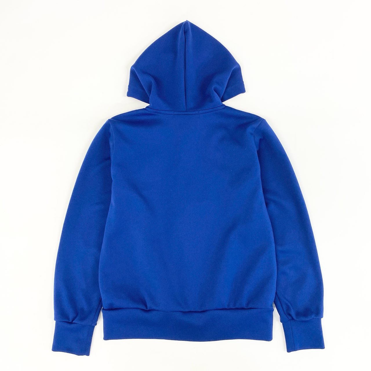 68g21 PLAY COMME des GARCONS プレイ コムデギャルソン RED HEART ZIP PARKA レッドハート ジップパーカー L ブルー 日本製 女性服 AD2019