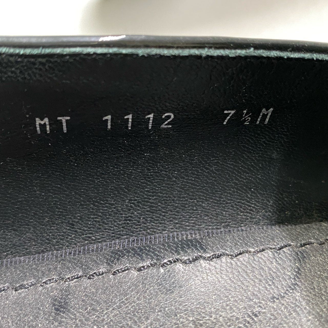 2d20 《美品》 LOUIS VUITTON ルイヴィトン オペラシューズ LV刺繍リボン サイズ7 1/2 ダークネイビー ベロア生地 ベルベット 紳士靴 箱 保存袋有t18r