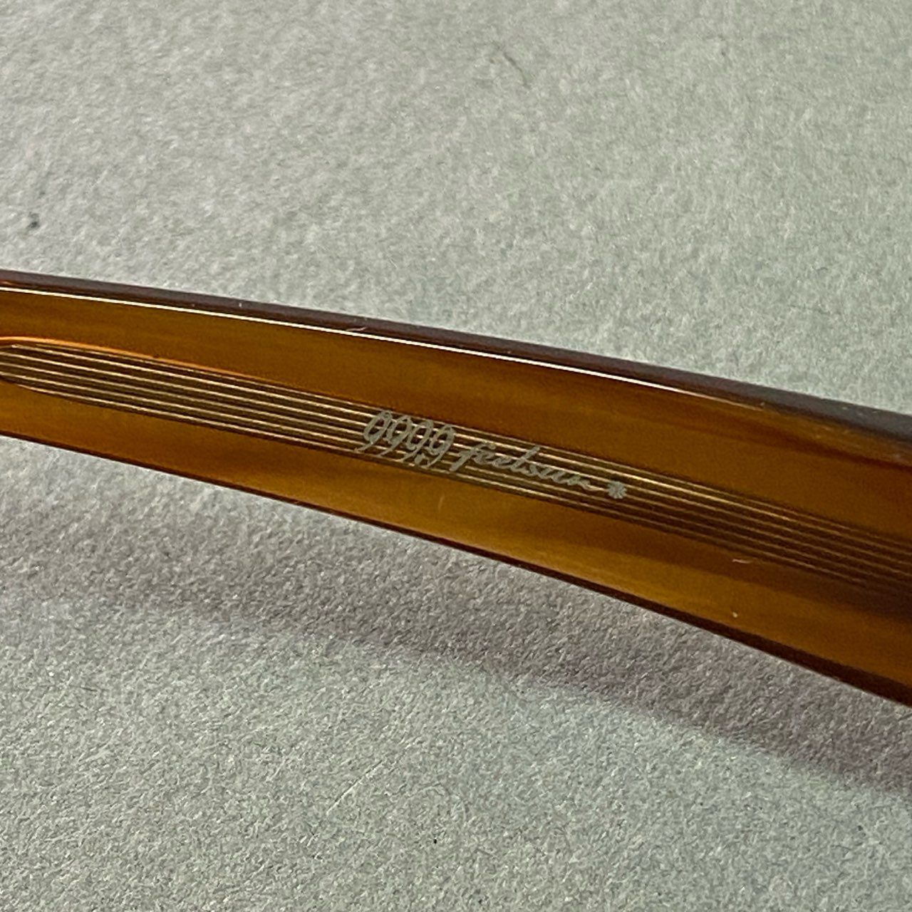 b12 999.9 feelsun フォーナインズ フィールサン 2nd Collection サングラス F-12NP 61□16 ブラウン Y2K 眼鏡 アイウェア 日本製
