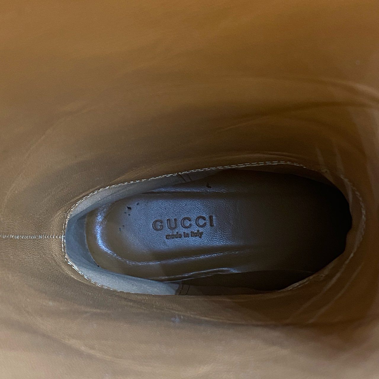 1h20《美品》 GUCCI グッチ ロングブーツ シューズ ホースビット 678153 サイズ36.5 マルチカラー レザー レディースk02i