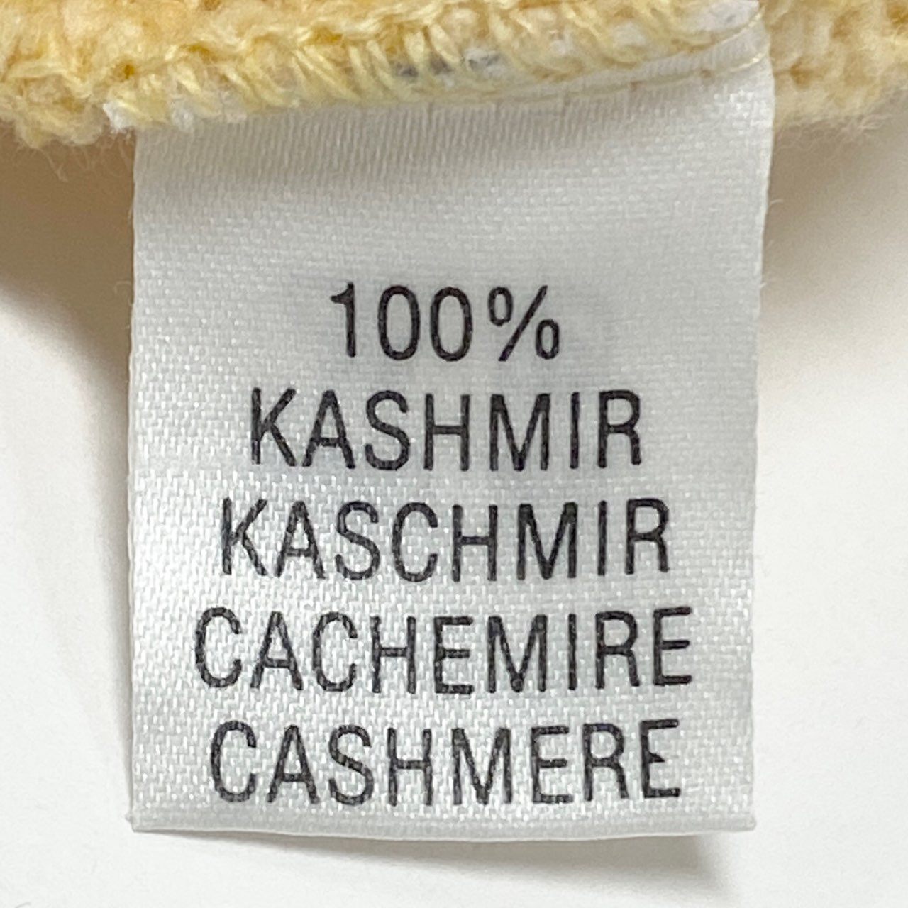 77L8 ETRO エトロ クルーネック ニット セーター 50 イエロー カシミヤ100 メンズ 紳士服 イタリア製u02t