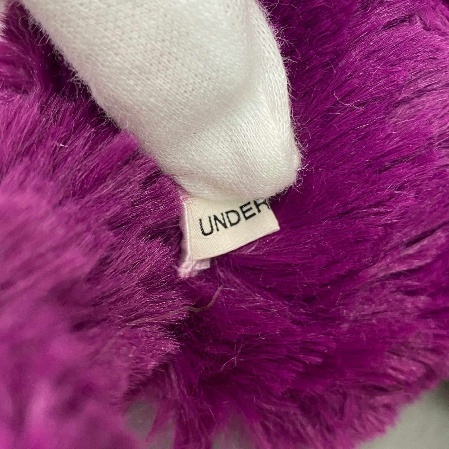 e7 《美品》 2023AW UNDER COVER アンダーカバー ファーホーン イヤーマフラー UP2C1H01 パープル イヤマフ