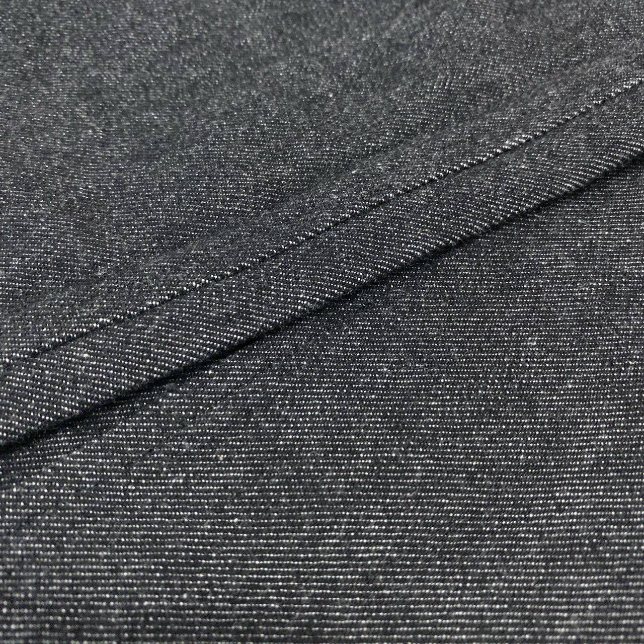 63j9 《美品》Dhal ダル ハイウエストデニムパンツ テーパードパンツ ジーンズ ボトムス 日本製 XSサイズ ブラック メンズo07t