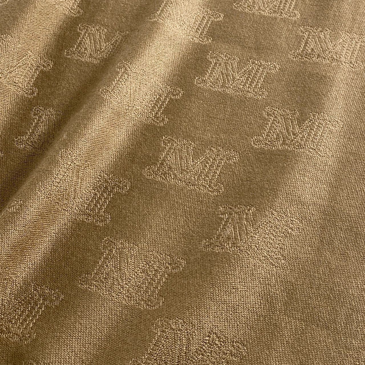 d12-1 《美品》 イタリア製 定価¥95,700 Max Mara マックスマーラ カシミヤ混 大判マフラー ショール ストール ベージュ シルク混 レディース