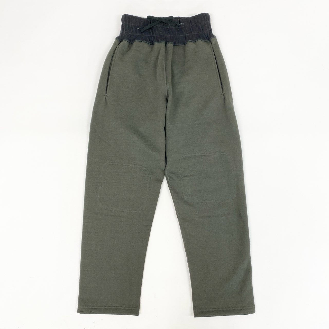 44h26 Nigel Cabourn ナイジェルケーボン 40'S MILITARY SWEAT PANT 20.5 スウェットパンツ ボトムス イージーパンツ 8045-00-50540 30 Mサイズ カーキ コットン メンズ 日本製o07t