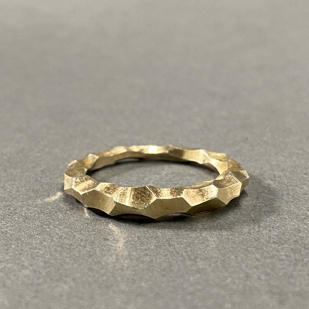 h31-2 All Blues オールブルース Fat Sneake Ring ファットスネークリング 17号 ゴールド 925 アクセサリー