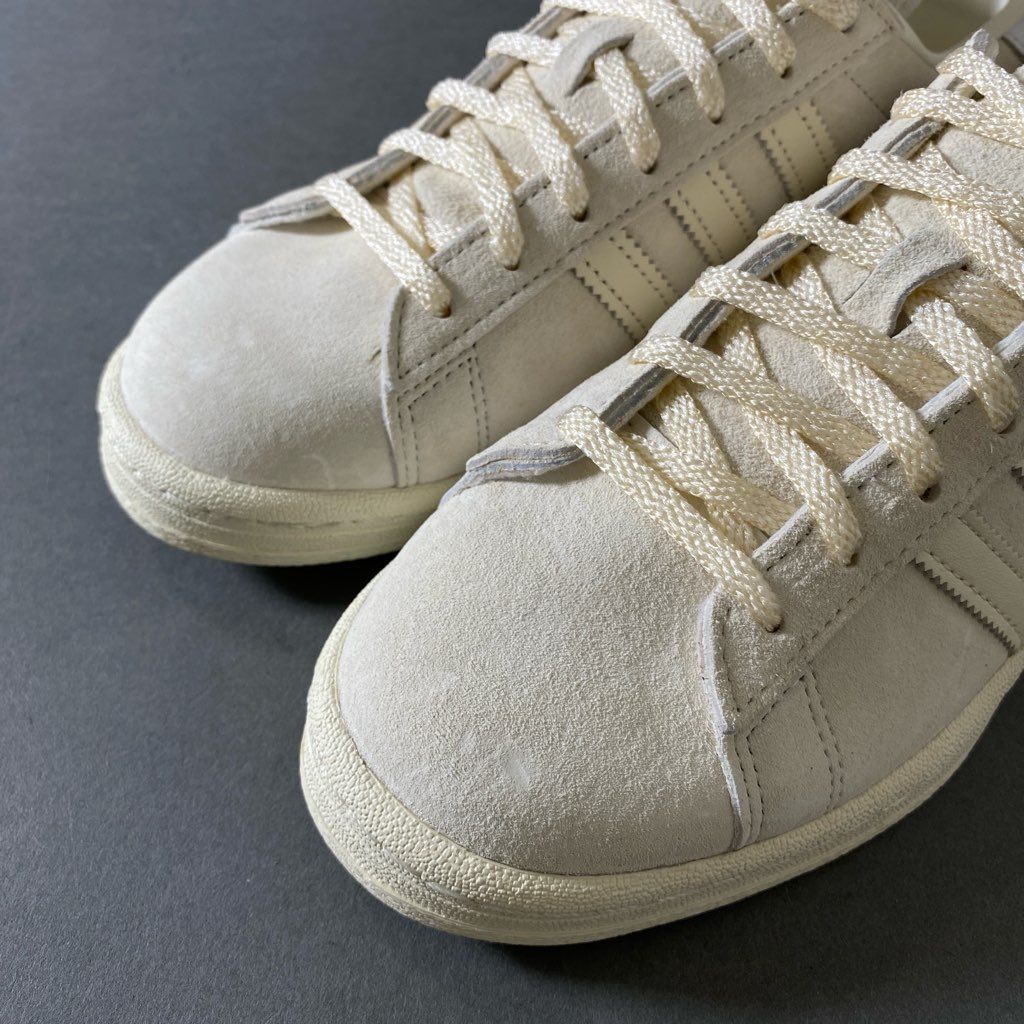 2g17 Adidas アディダス CAMPUS キャンパス スウェード ローカットスニーカー GW6220 26.0 クリーム メンズ