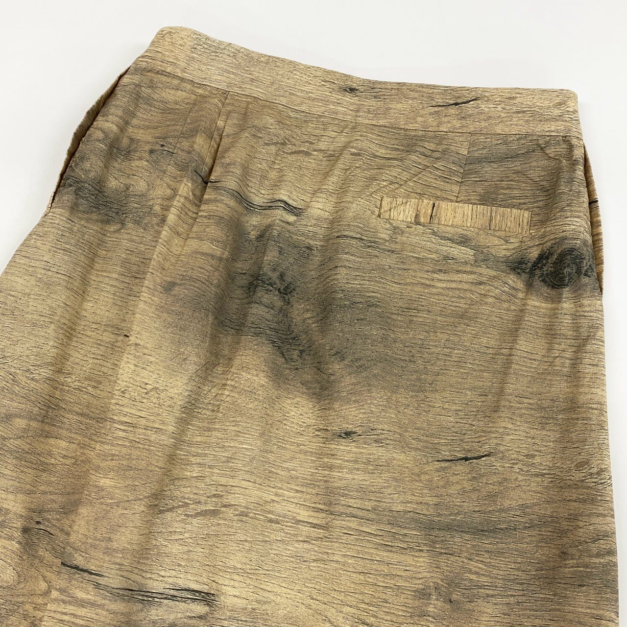 17f30 《極美品》 BLESS ブレス N°64 2025ss SMLXL skirt WOODBEIGE 膝丈スカート フレアスカート サイズ0S ベージュ系 コットン レディース 女性用