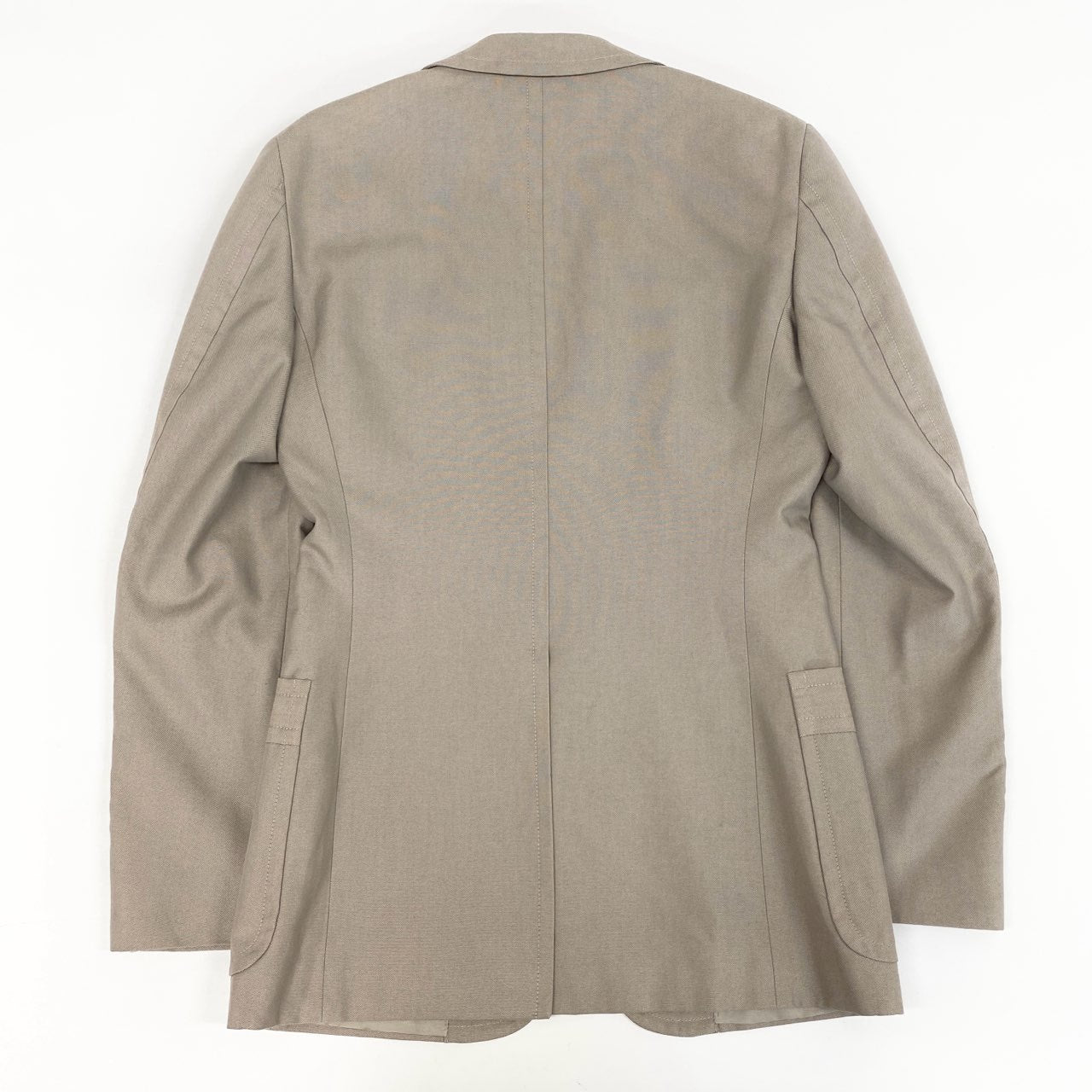 57h4 GUCCI グッチ トムフォード期 2B テーラードジャケット ドレスジャケット サイズ44R ベージュ メンズk02i