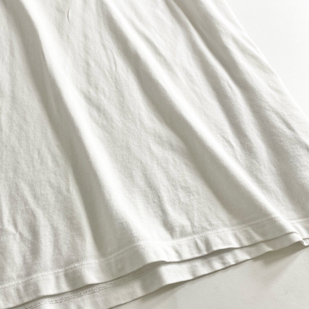 13e22 VALENTINO ヴァレンティノ イタリア製 フロントロゴ Tシャツ クルーネック カットソー プリント WV3MG10V738 Lサイズ ホワイト コットン 春夏