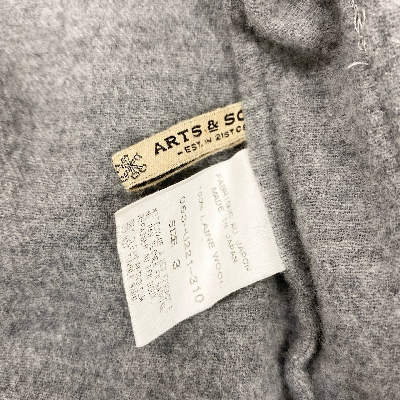81h7 ARTS&SCIENCE アーツアンドサイエンス ロングカーディガン ニットカーディガン 3 グレー 画像参照 レディースk02i