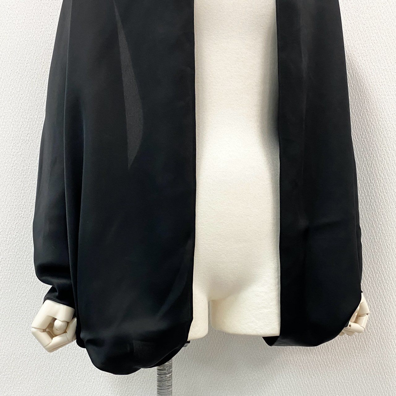 60f20 Jean Paul GAULTIER ジャンポールゴルチエ 変形カーディガン ボレロ 和装デザイン サイズ40 ブラック レディース 日本製