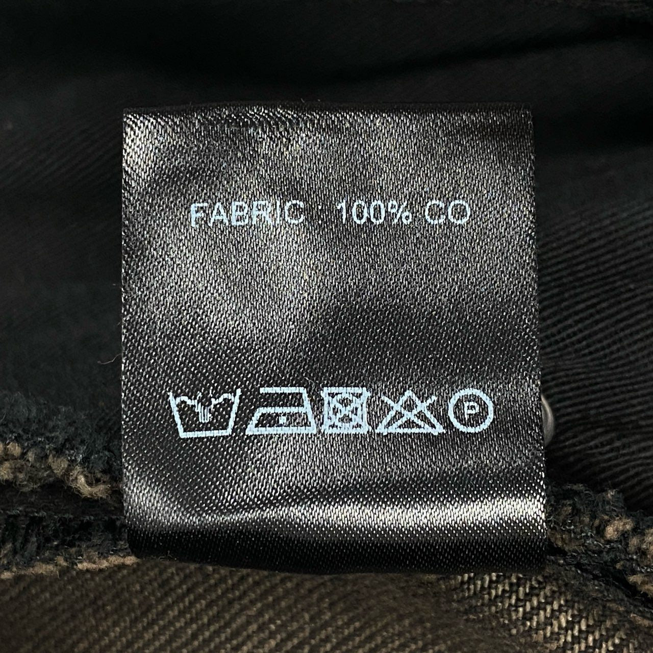 Mb16《美品》 EGONLAB エゴンラボ 2024AW CARGO ELEVATED カーゴパンツ デニムパンツ ダメージ加工 S ブラウン系 コットン メンズu02t