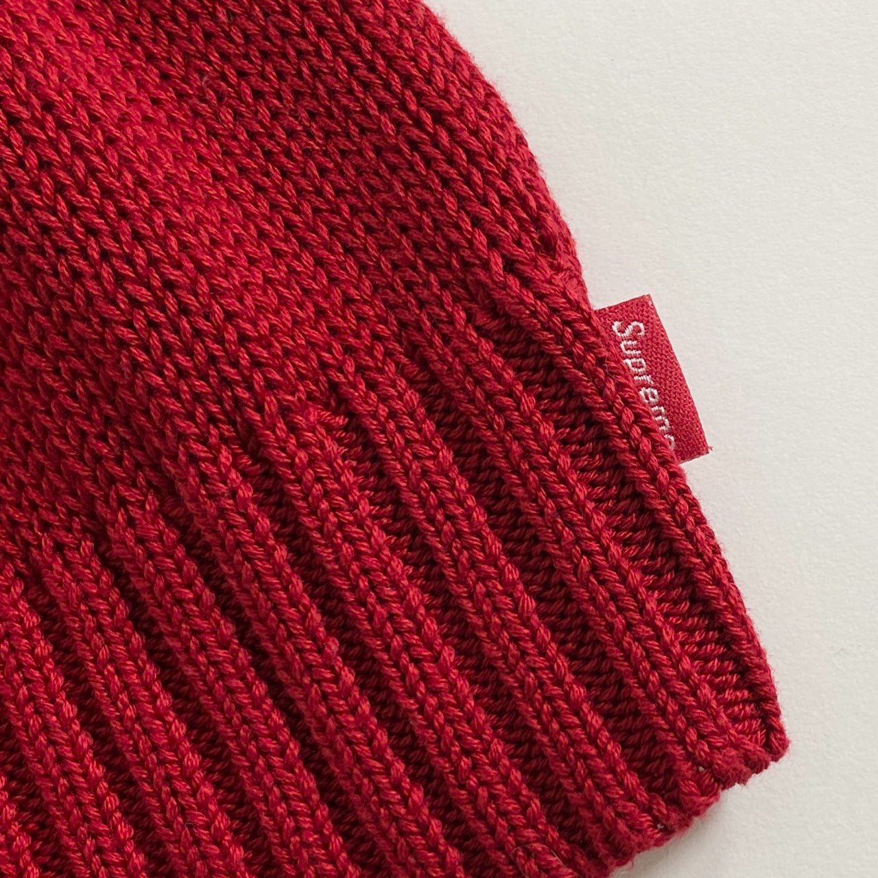 88i27 《美品》 Supreme シュプリーム Back Logo Sweater ニット セーター サイズS レッド コットン100% メンズ 20ss