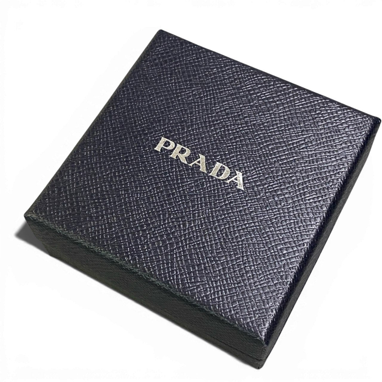 b16 PRADA logo barrette with rhinestonesta1
